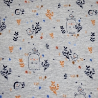 Jersey | Sweet bear | hellgrau meliert